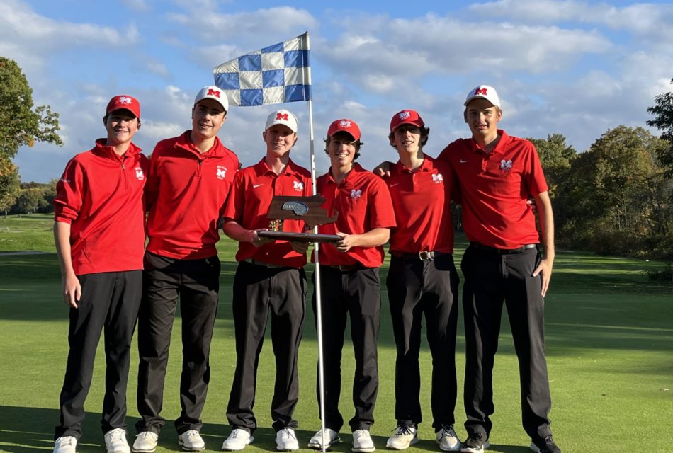 Trophy time for Melrose golf team