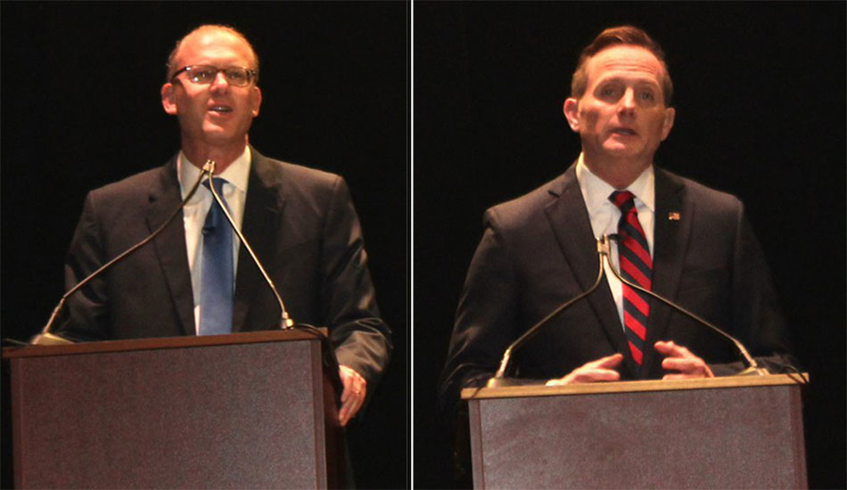 Candidates spar in State Senate debate 