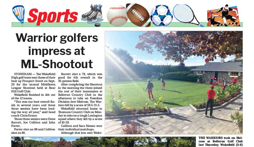 Sports Page: October 6, 2022