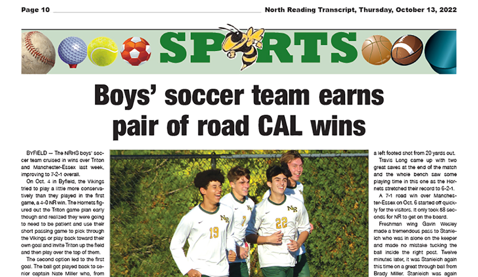 Sports Page: October 13, 2022