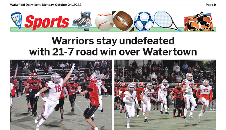 Sports Page: October 24, 2022