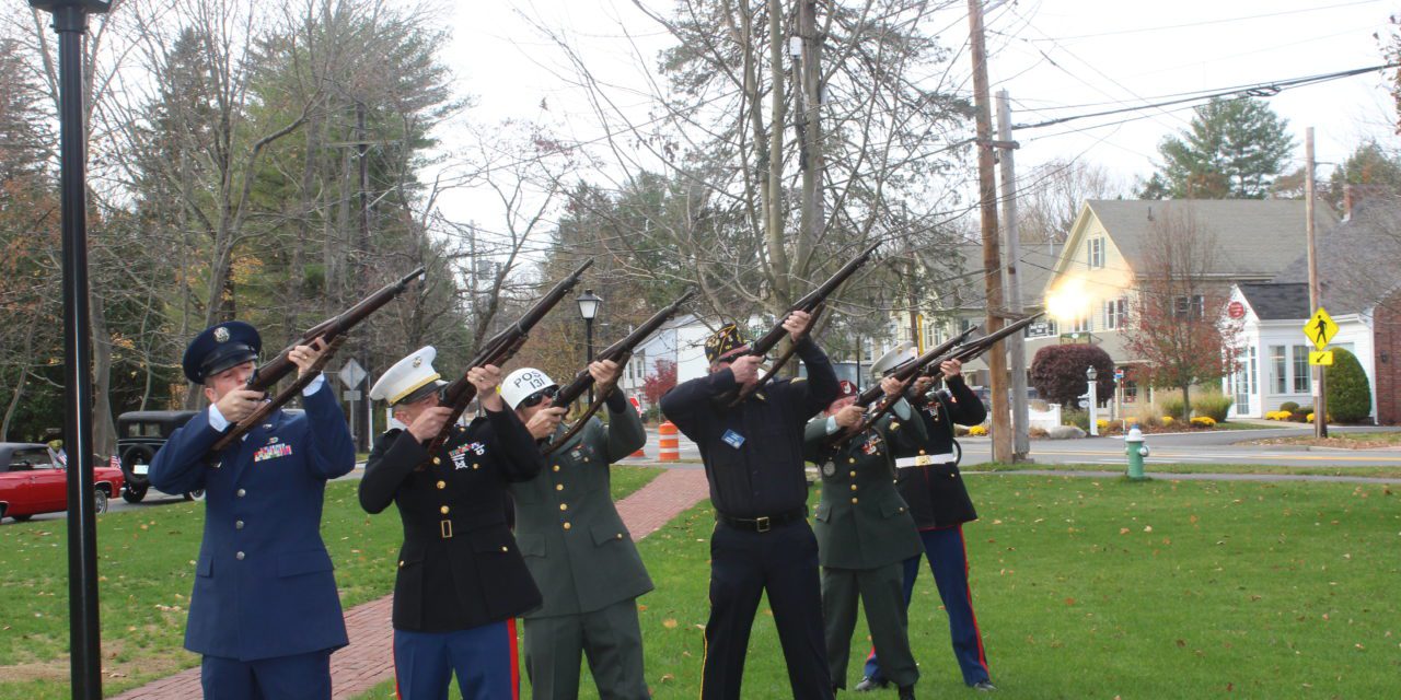 Town salutes America’s veterans in moving ceremony