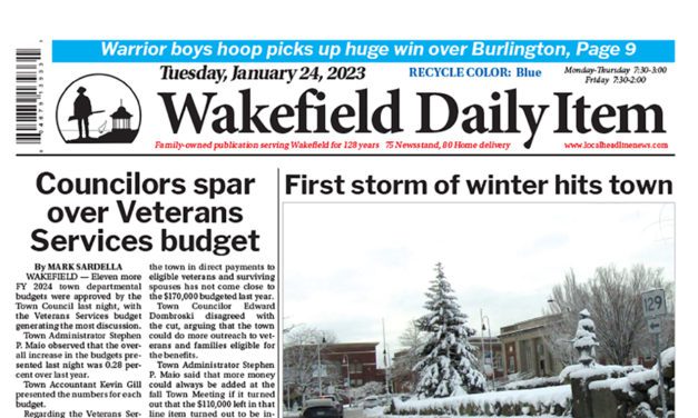 Front Page: January 24, 2023