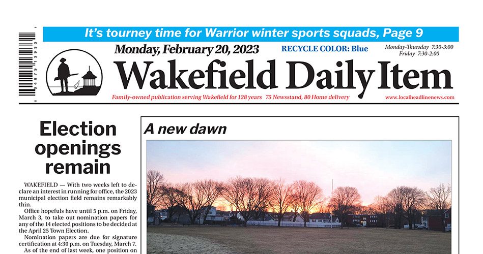 Front Page: February 20, 2023