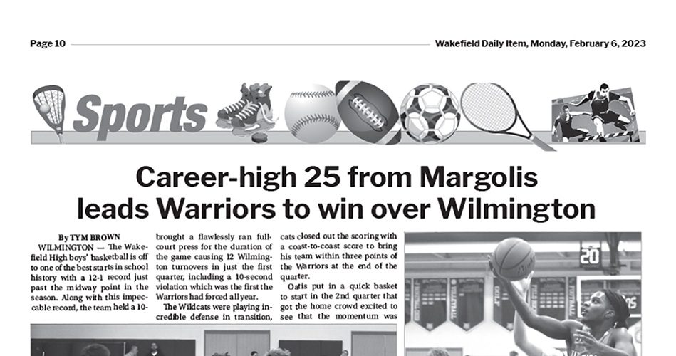 Sports Page: February 6, 2023