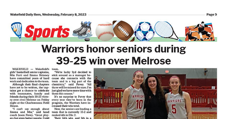 Sports Page: February 8 ,2023