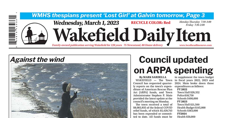 Front Page: March 1, 2023