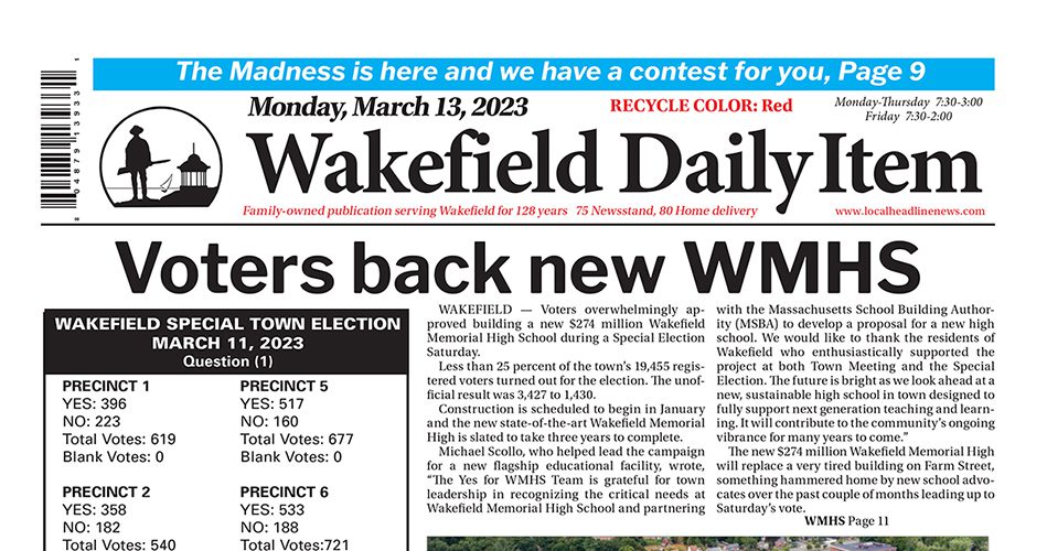 Front Page: March 13, 2023