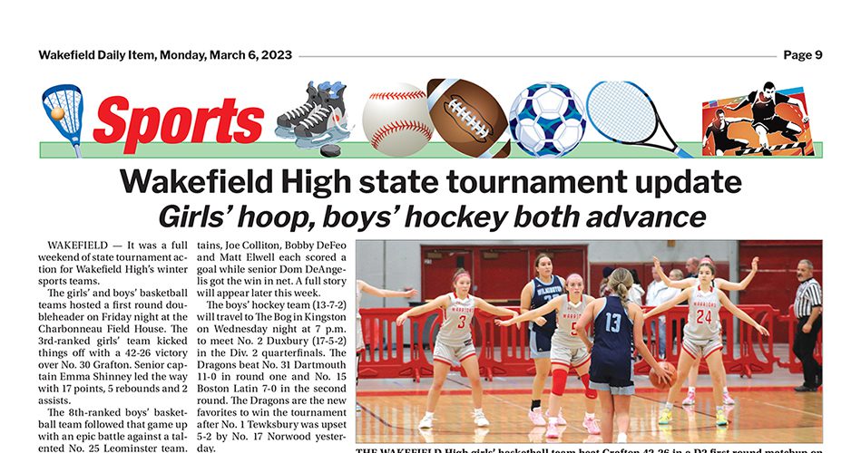 Sports Page: March 6, 2023