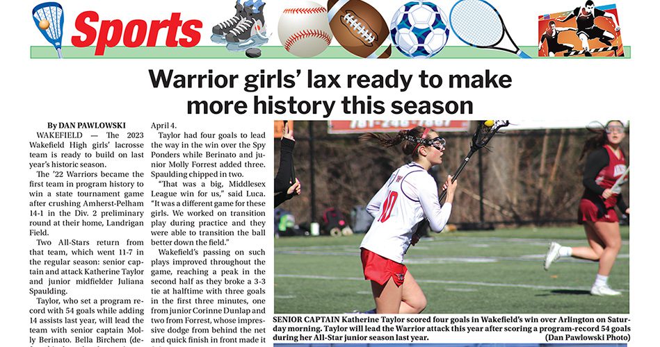 Sports Page: April 10, 2023