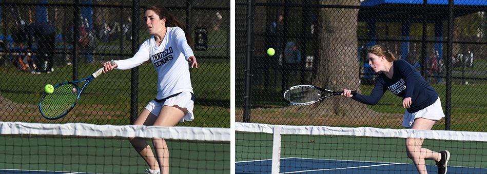 Girls’ tennis conquers Scarlet Knights
