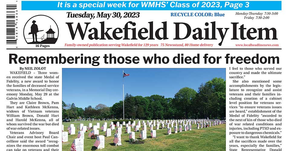 Front Page – May 30, 2023