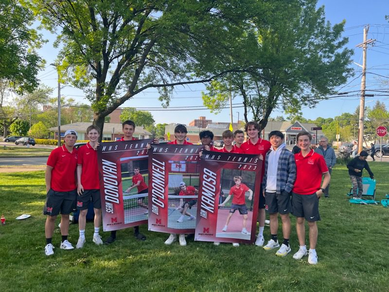 UPDATE: Boys tennis falls to Duxbury in the Round of 16