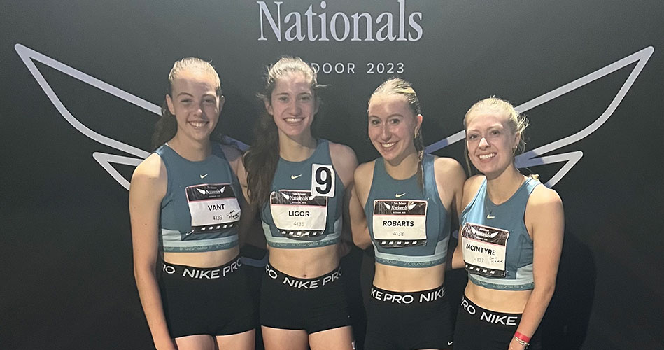 Hornet track teams represent at New Balance Nationals in Philadelphia