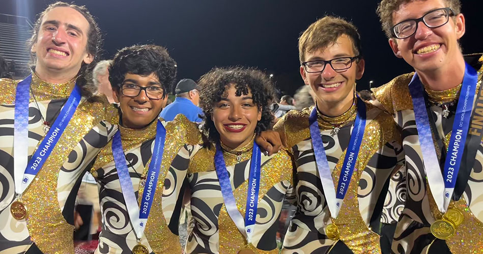 NRHS students win gold at DCI World Championships