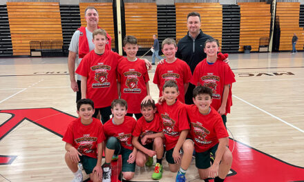 North Reading boys hoop 6th grade champs