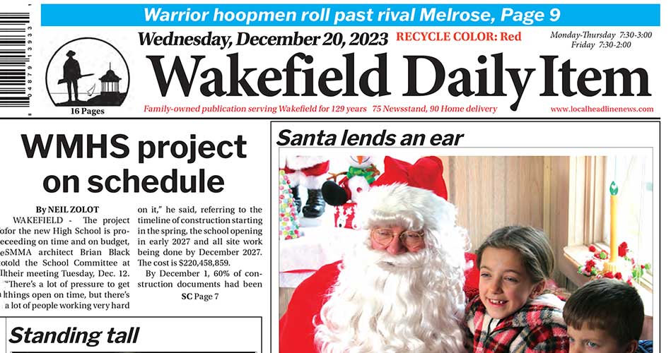 Front Page: December 20, 2023