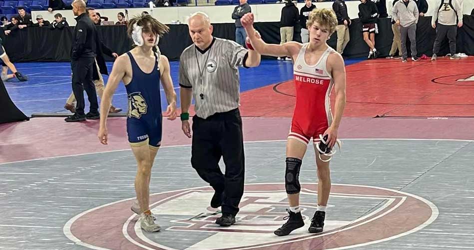 A winning start for Melrose wrestling