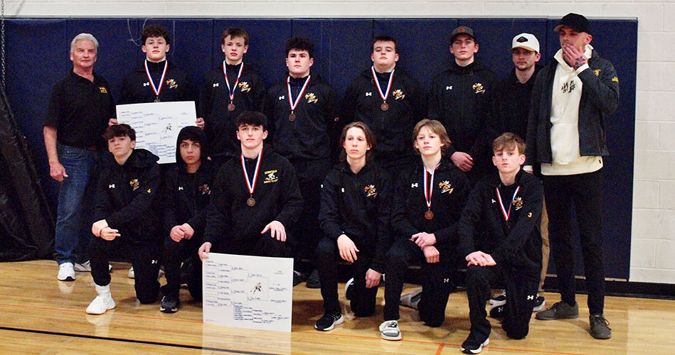 LNR wrestling finishes third at Cohasset Tournament