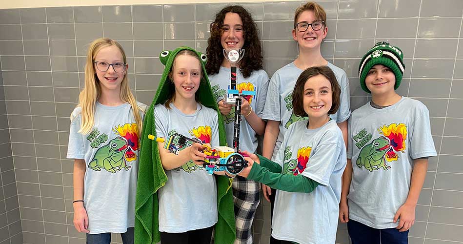 Fire Frogs qualify for FLL State Championship