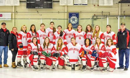 Melrose girls playing their best hockey as season concludes