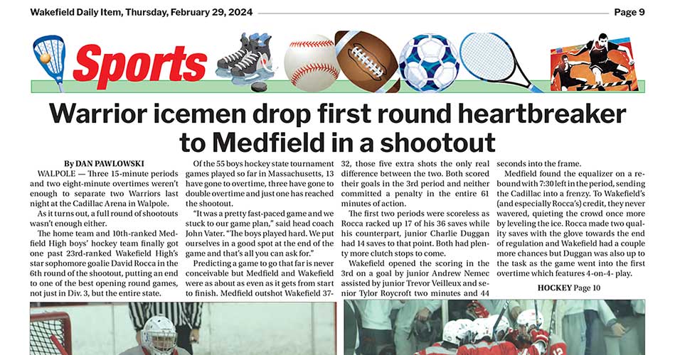 Sports: February 29, 2024