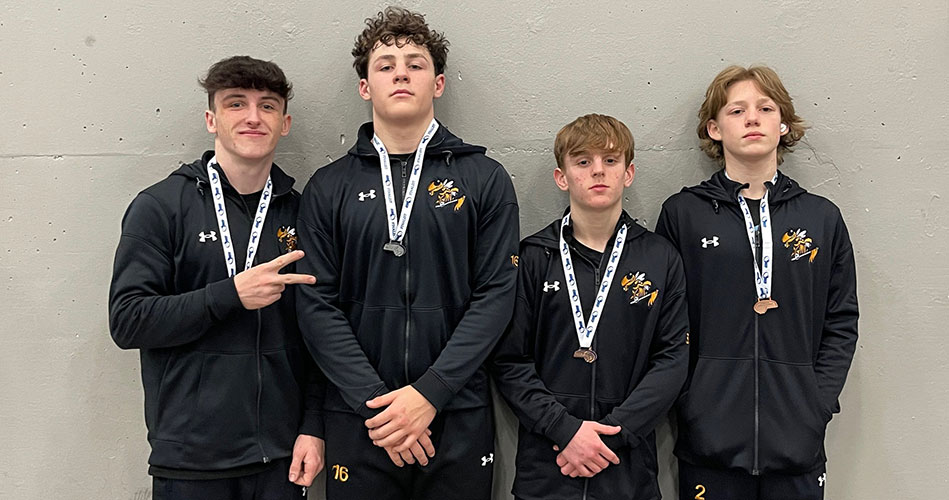 Four grapplers place at D3 State Tournament