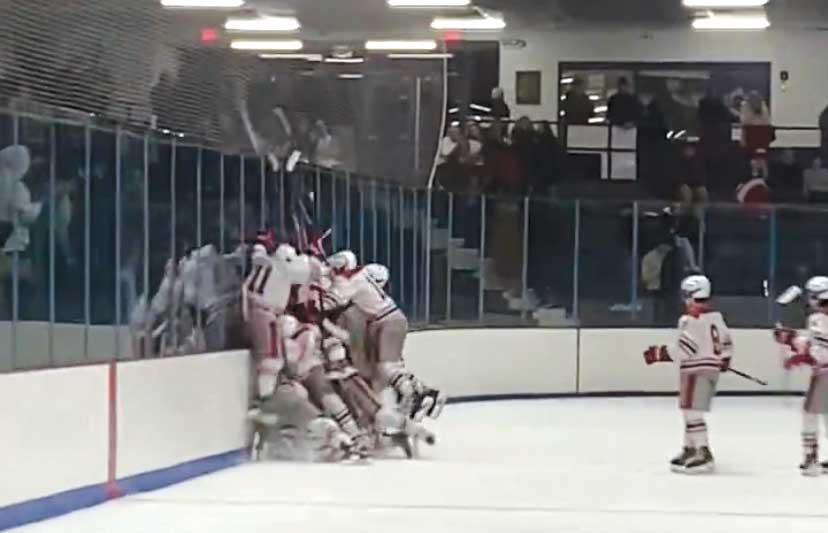 Leone the hero as Wakefield hockey beats Melrose 4-3 in overtime