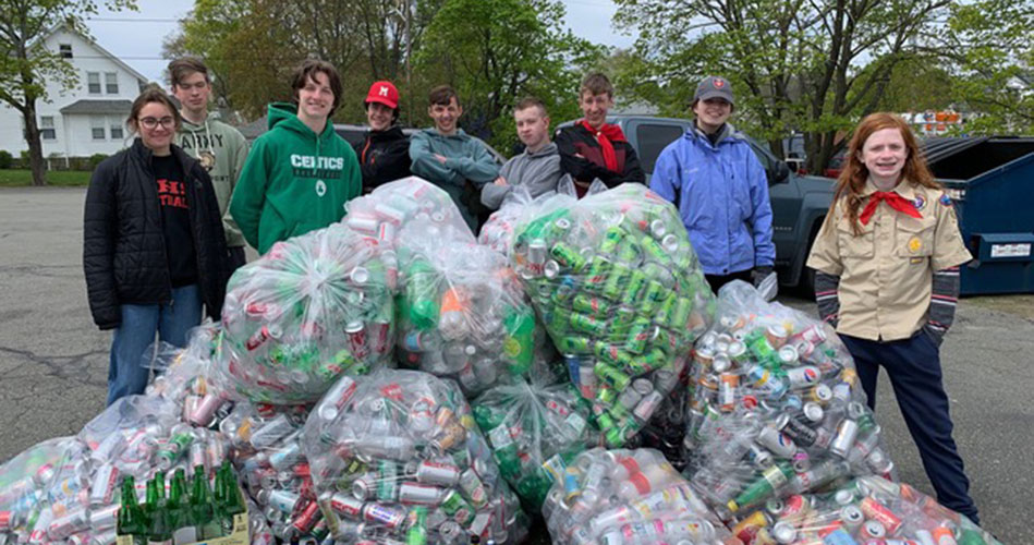 Melrose BSA Troop 635 Can and Bottle Drive to be held in April