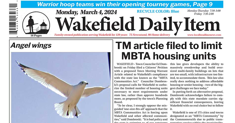 Front Page: March 4, 2024