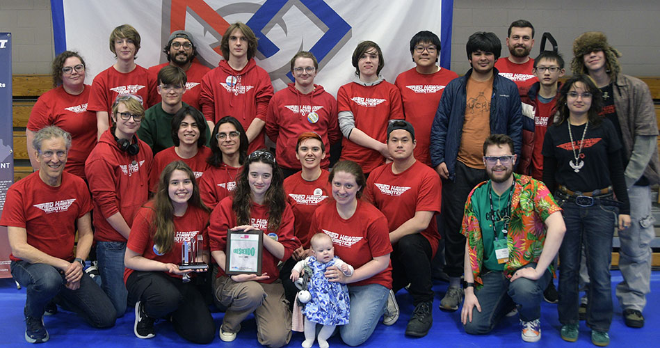 Red Hawk Robotics lands 3rd Place Alliance at BSU District Competition