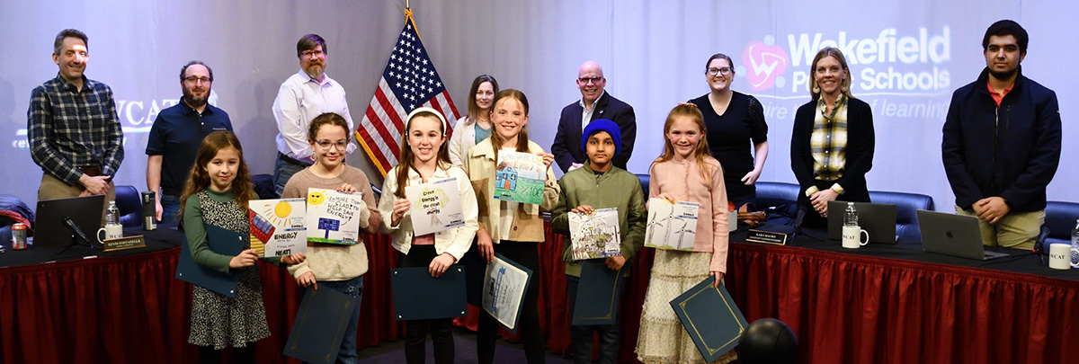Seven fourth graders are named winners of WMGLD Annual Energy Art Contest