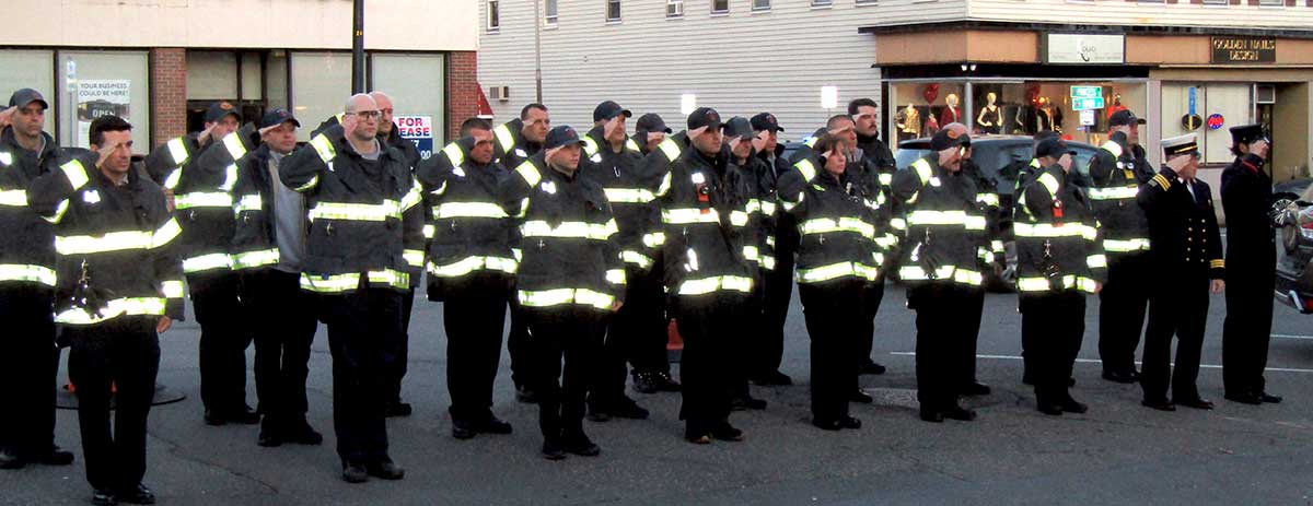 Fire Lt. Robert Sullivan remembered in moving ceremony