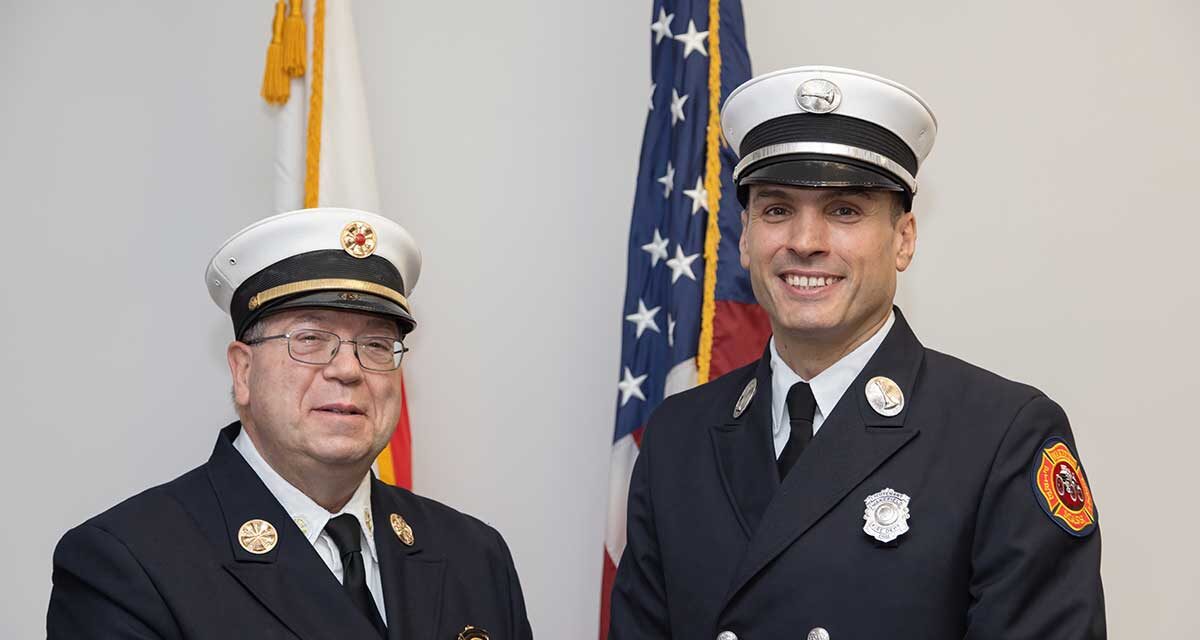 Sancinito is now a Wakefield Fire Department lieutenant
