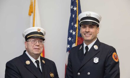 Sancinito is now a Wakefield Fire Department lieutenant