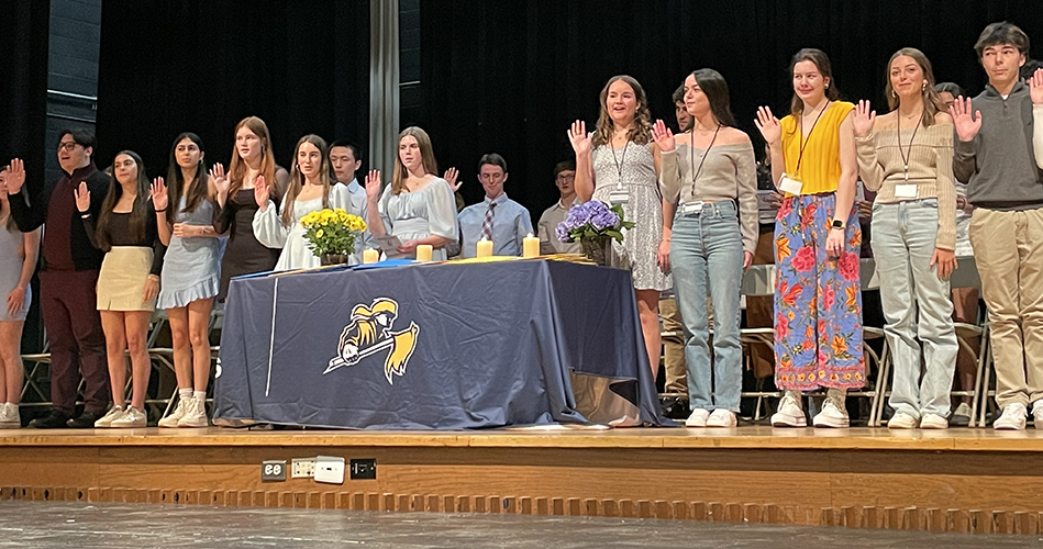 National Honor Society welcomes 55 new members
