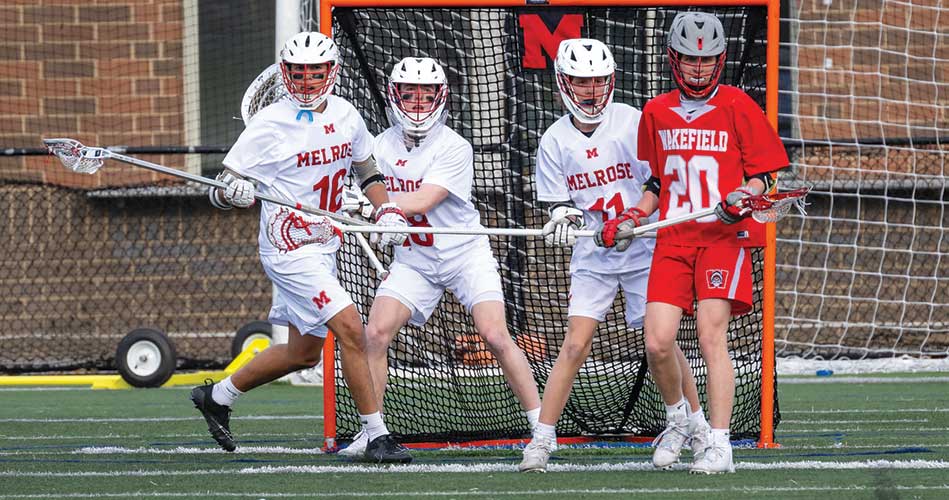 UPDATE: Melrose boys’ lacrosse falls to Reading after opening season with victories over Beverly and Belmont