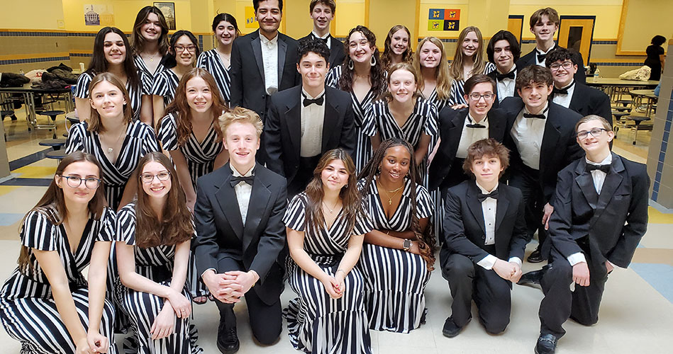 NRHS Chorus earns High Silver Medal from MICCA