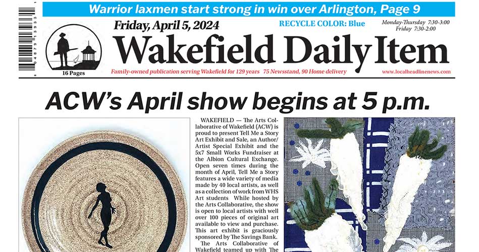 Front Page: April 5, 2024