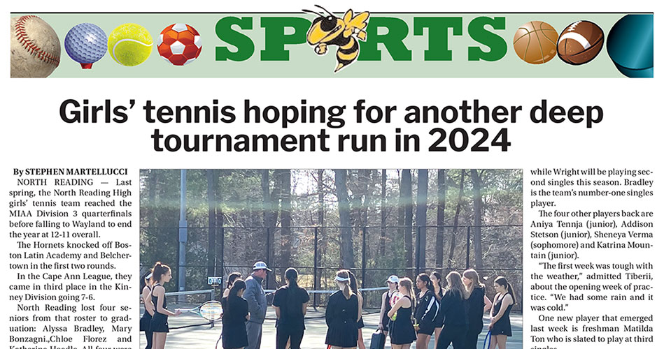Lead sports page published April 4, 2024