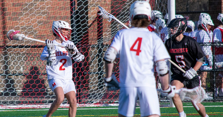 UPDATE: Melrose High boys’ and girls’ lacrosse win their opening state tournament games hosted on Saturday