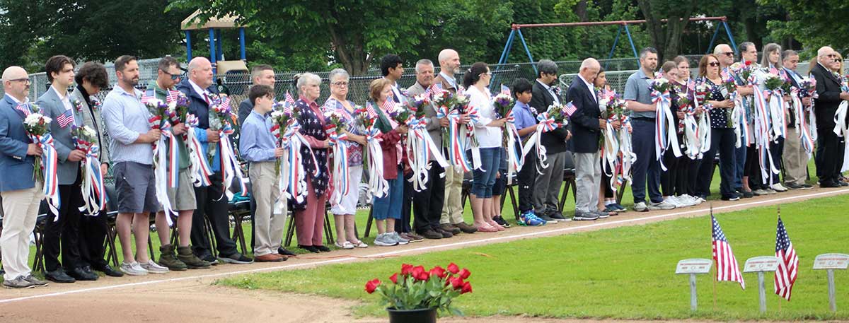 Another scene from Wakefield’s remembrance of Memorial Day 2024