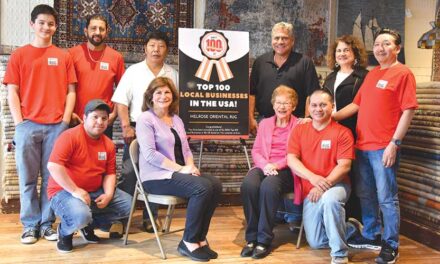 Melrose Oriental Rug Awarded Top 100 Local Business in US