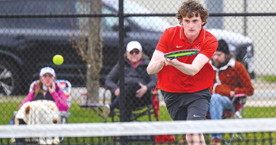 UPDATE: Tennis boys fall to Wildcats and Warriors following wins over Wilmington and Woburn