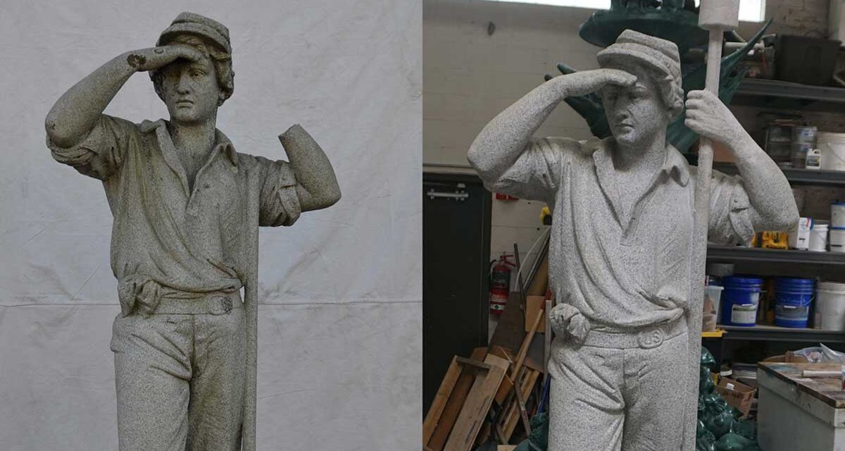 Restoring the Soldiers and Sailors monument