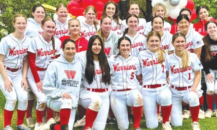 Warrior softball earns share of league title for first time since 1982