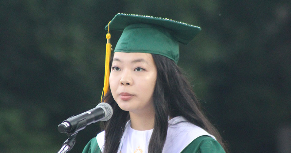 Address to the Class of 2024 by Honor Essayist Isabelle Kim