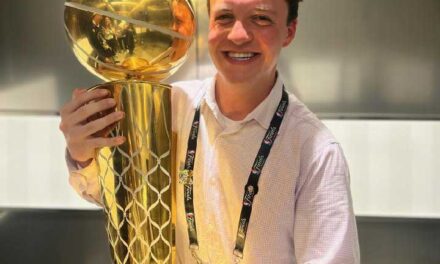 A Celtics intern from Wakefield is a NBA Champ