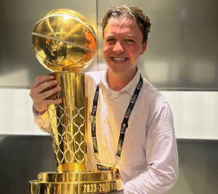 A Celtics intern from Wakefield is a NBA Champ
