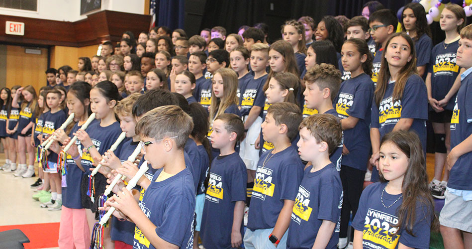 98 fourth graders move on from Huckleberry Hill